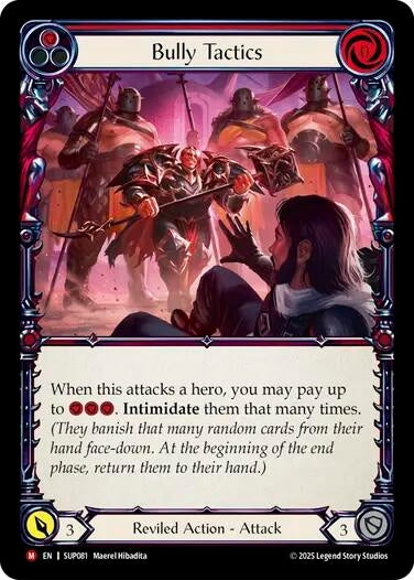 Image for Bully Tactics [SUP081] - Flesh and Blood TCG