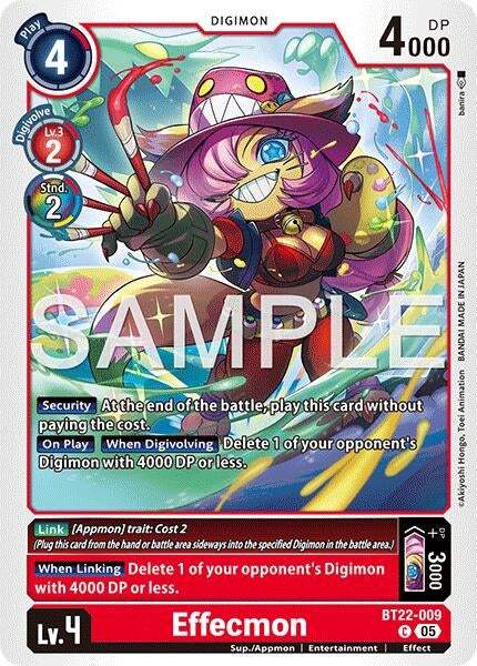 Image for Effecmon [BT22-009 C] - Digimon Card Game