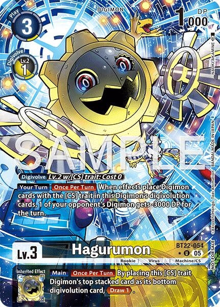 Image for Hagurumon (Box Topper) [BT22-054 U] - Digimon Card Game