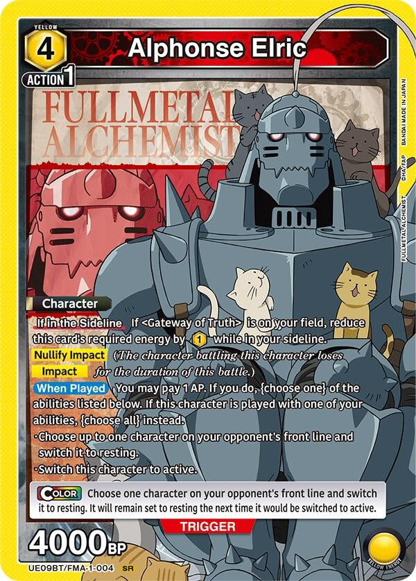 Image for Alphonse Elric (004) [UE09BT/FMA-1-004] - Union Arena