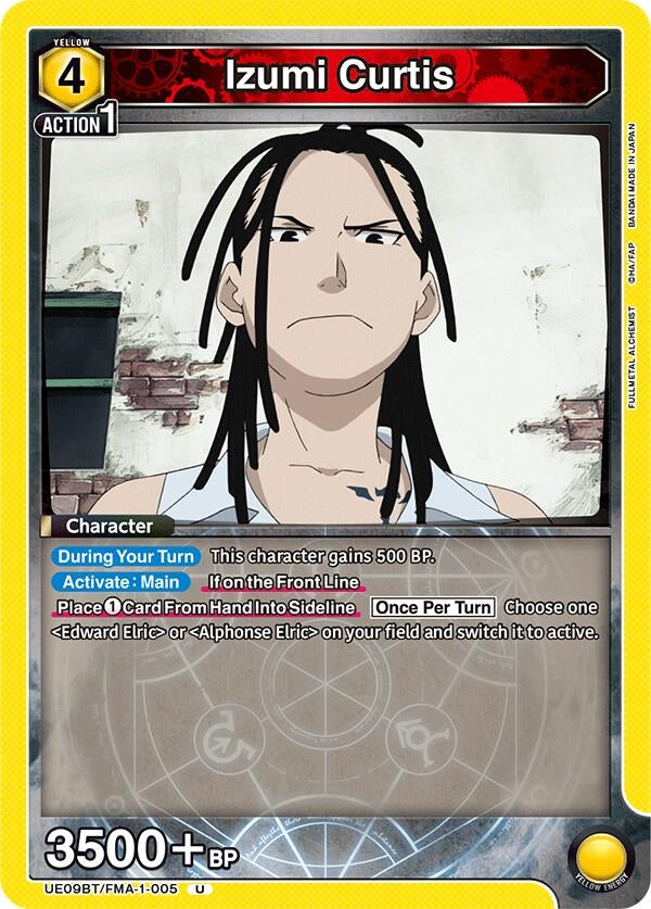Image for Izumi Curtis (005) [UE09BT/FMA-1-005] - Union Arena