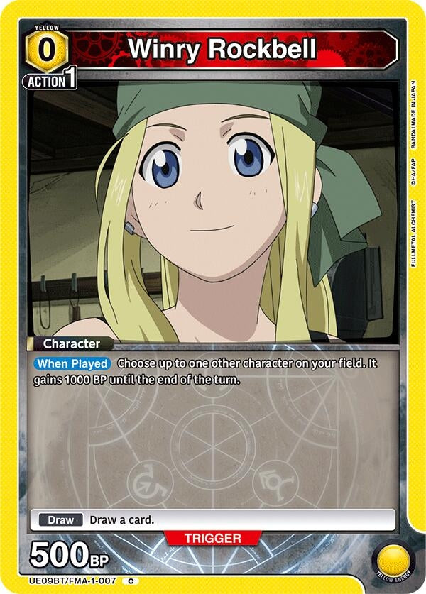 Image for Winry Rockbell (007) [UE09BT/FMA-1-007] - Union Arena