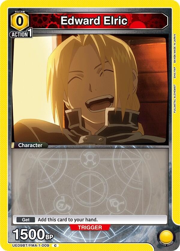 Image for Edward Elric (009) [UE09BT/FMA-1-009] - Union Arena