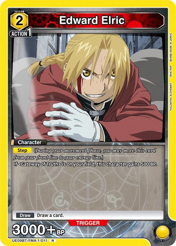 Image for Edward Elric (011) [UE09BT/FMA-1-011] - Union Arena
