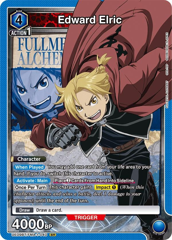 Image for Edward Elric (040) [UE09BT/FMA-1-040] - Union Arena