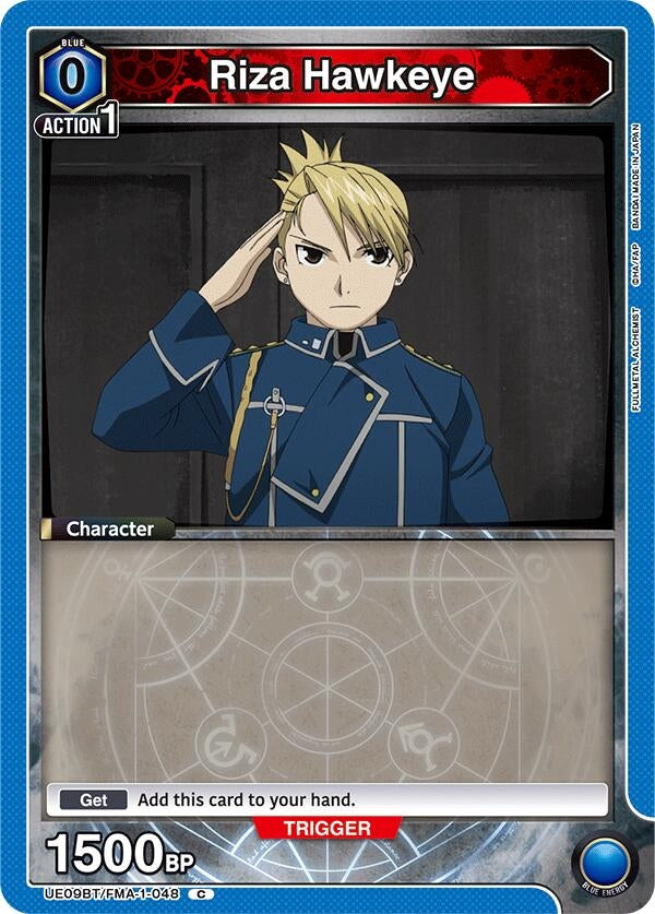 Image for Riza Hawkeye (048) [UE09BT/FMA-1-048] - Union Arena