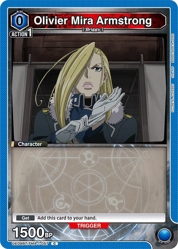 Image for Olivier Mira Armstrong (057) [UE09BT/FMA-1-057] - Union Arena