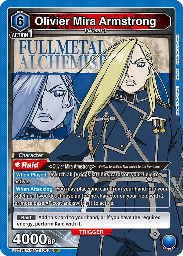 Image for Olivier Mira Armstrong (060) [UE09BT/FMA-1-060] - Union Arena
