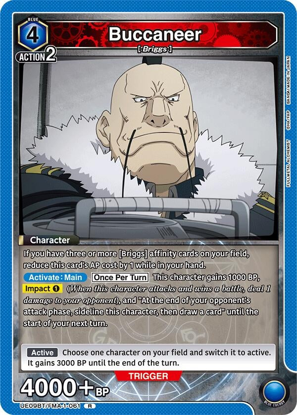 Image for Buccaneer [UE09BT/FMA-1-061] - Union Arena