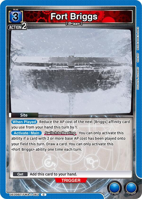 Image for Fort Briggs [UE09BT/FMA-1-063] - Union Arena