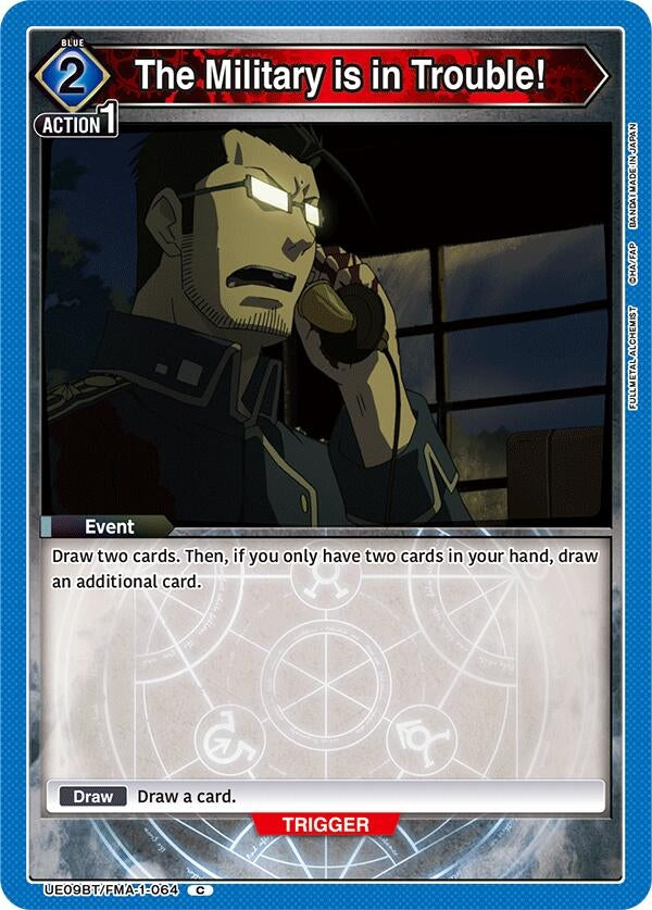 Image for The Military is in Trouble! [UE09BT/FMA-1-064] - Union Arena