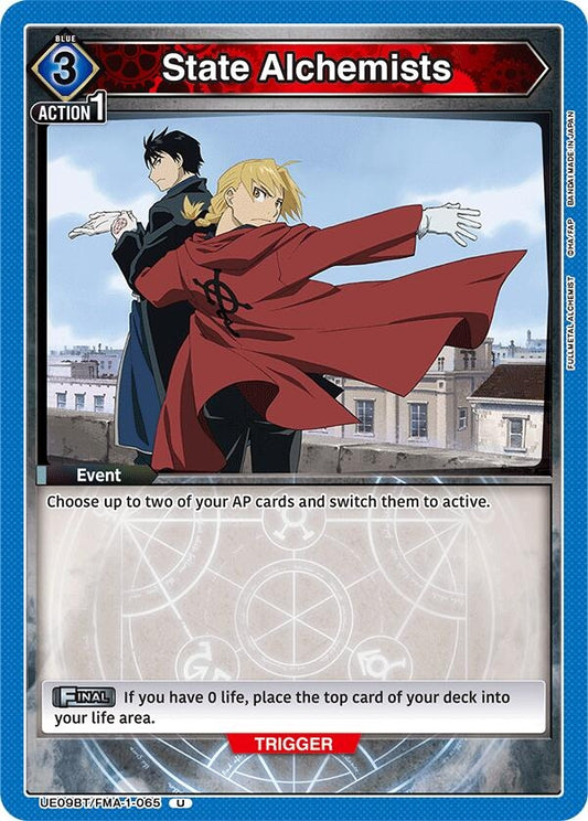 Image for State Alchemists [UE09BT/FMA-1-065] - Union Arena