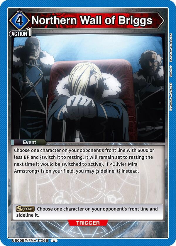Image for Northern Wall of Briggs [UE09BT/FMA-1-066] - Union Arena