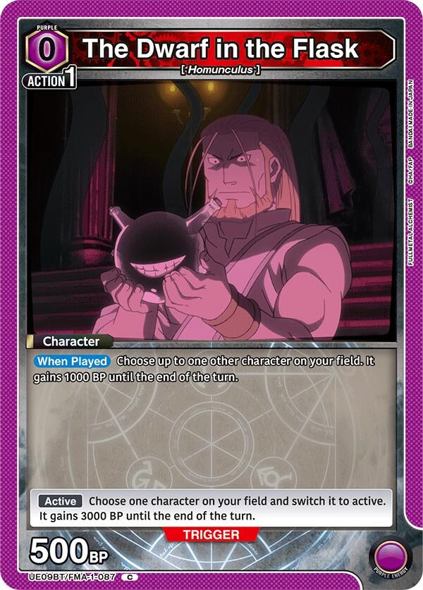 Image for The Dwarf in the Flask [UE09BT/FMA-1-087] - Union Arena