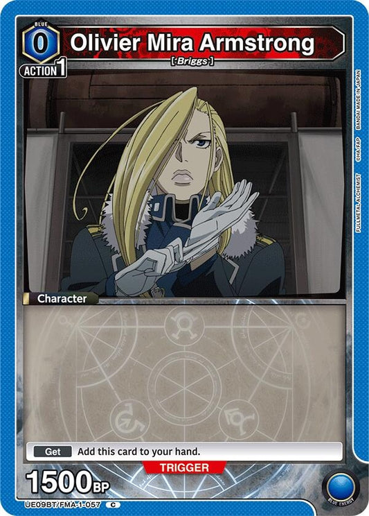 Image for Olivier Mira Armstrong (057) (Box Topper Foil) [UE09BT/FMA-1-057] - Union Arena