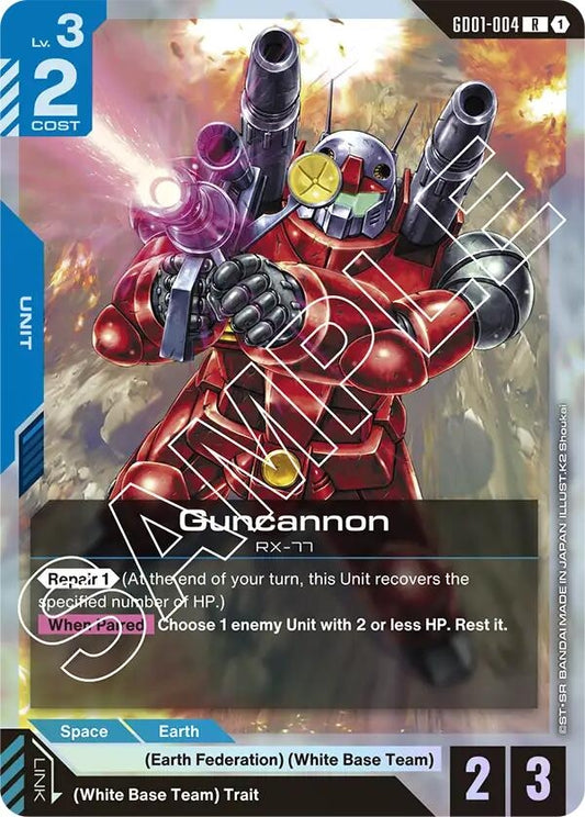 Image for Guncannon [GD01-004] - Gundam Card Game