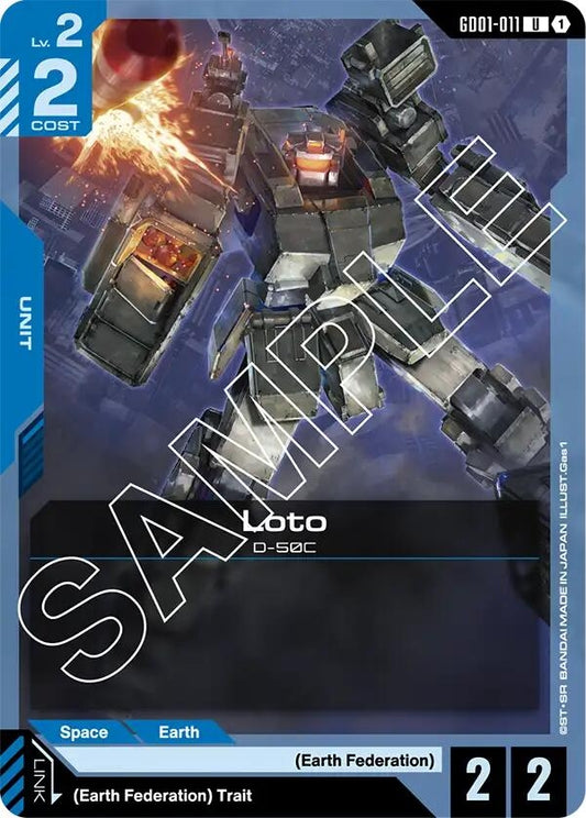 Image for Loto [GD01-011] - Gundam Card Game