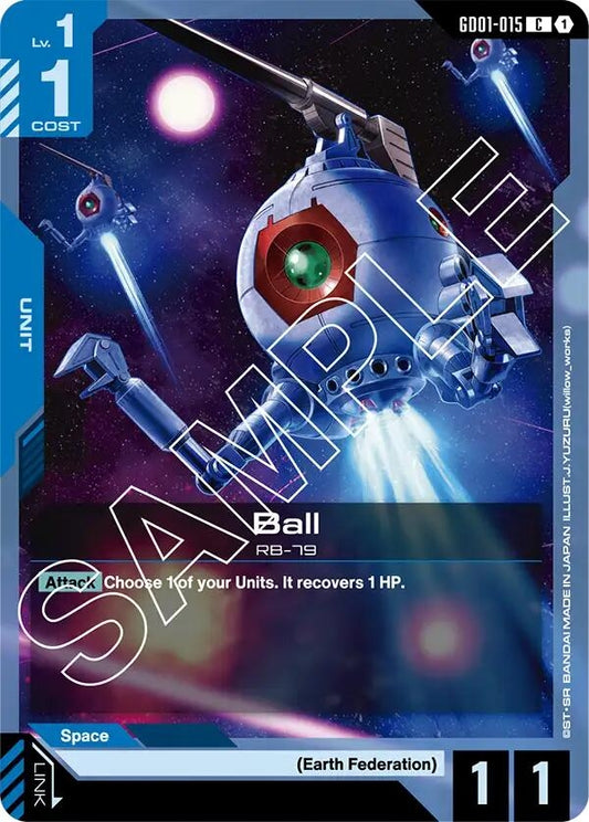 Image for Ball [GD01-015] - Gundam Card Game