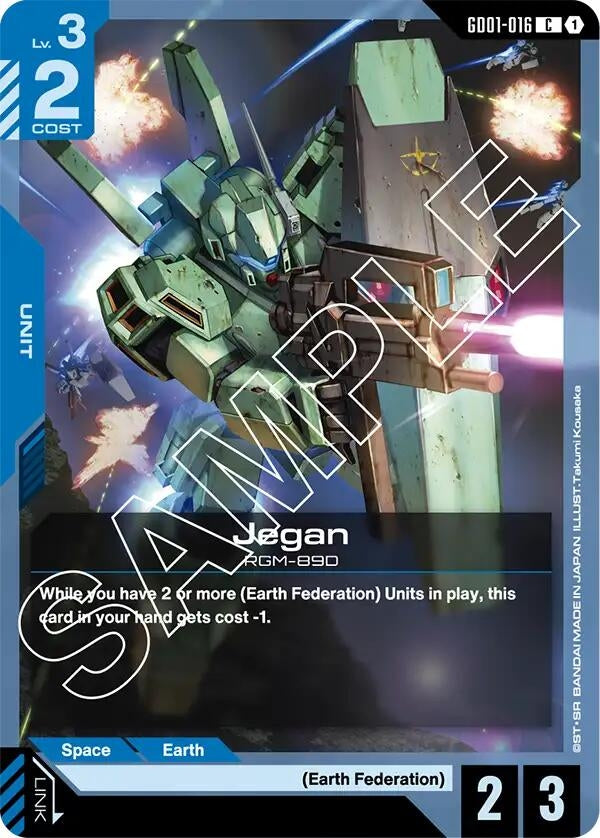 Image for Jegan [GD01-016] - Gundam Card Game