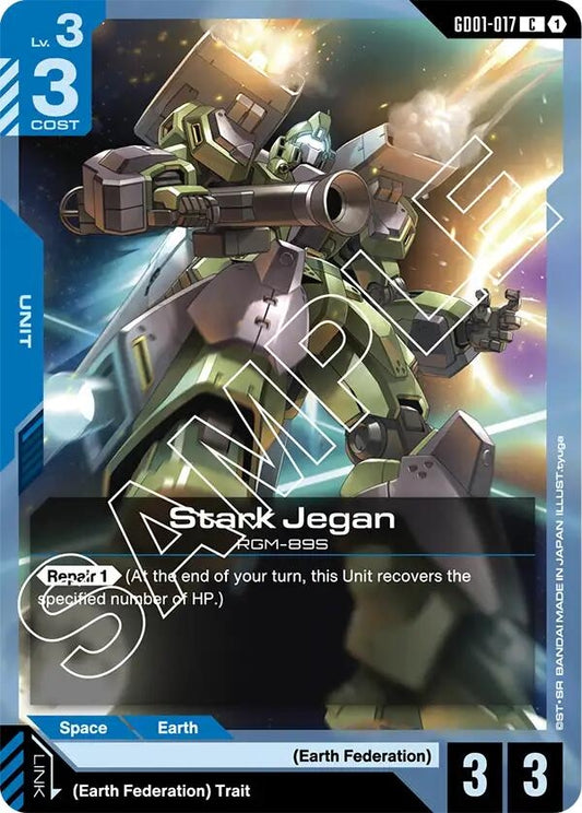 Image for Stark Jegan [GD01-017] - Gundam Card Game