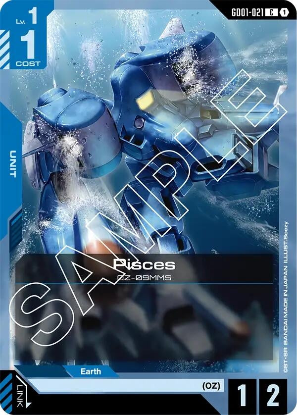 Image for Pisces [GD01-021] - Gundam Card Game