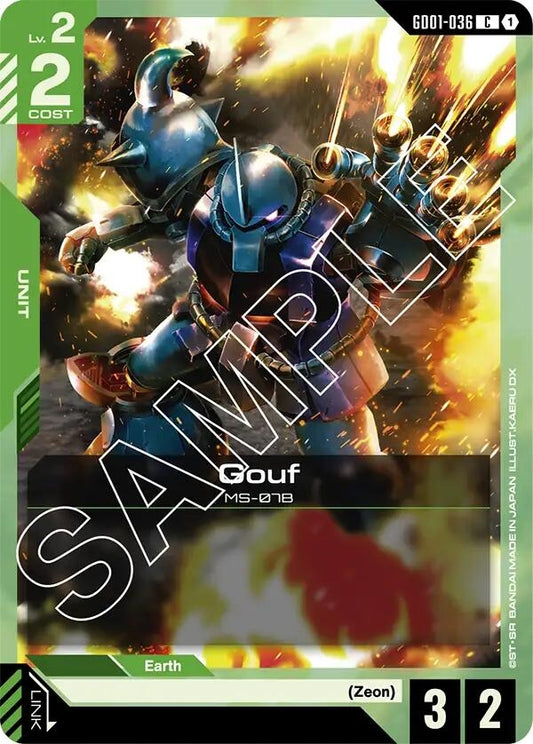 Image for Gouf [GD01-036] - Gundam Card Game