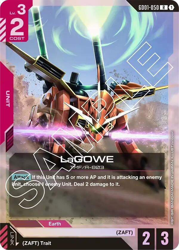Image for LaGOWE [GD01-050] - Gundam Card Game