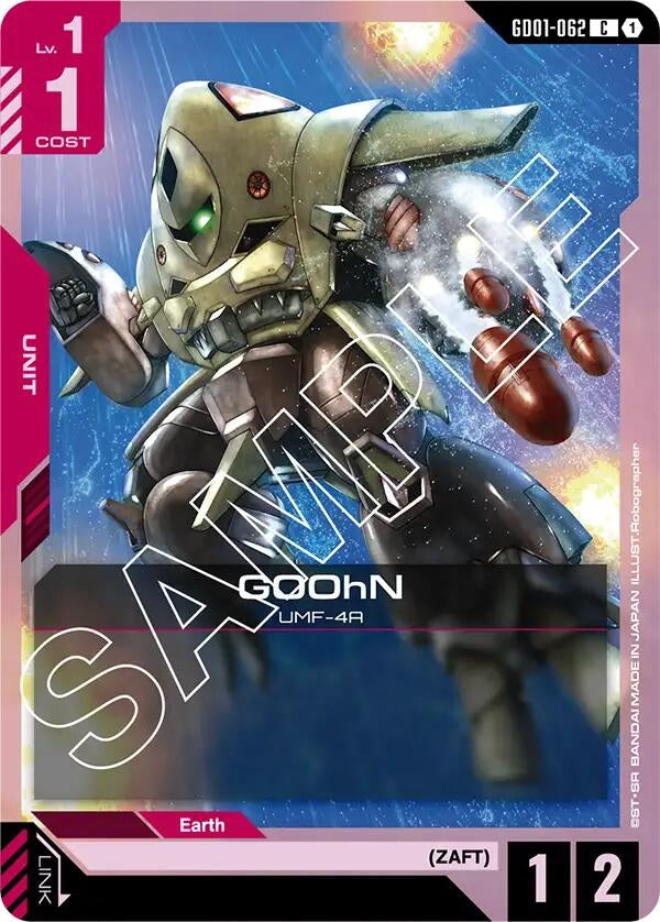 Image for GOOhN [GD01-062] - Gundam Card Game