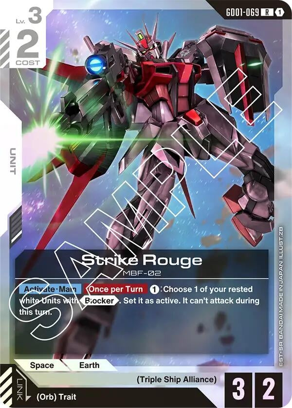 Image for Strike Rouge [GD01-069] - Gundam Card Game