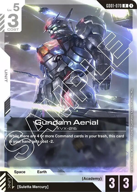 Image for Gundam Aerial [GD01-070] - Gundam Card Game