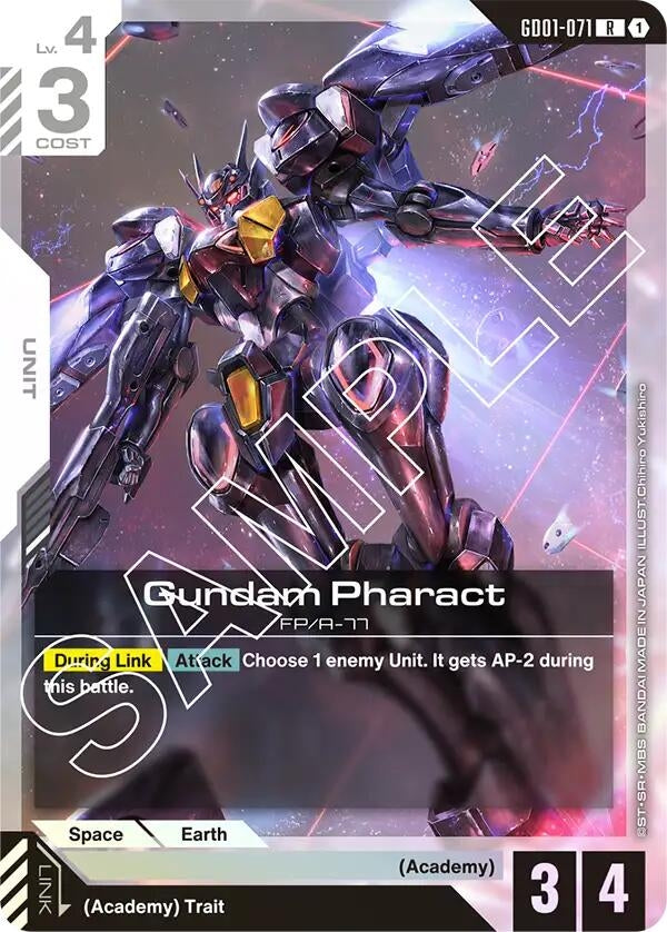 Image for Gundam Pharact [GD01-071] - Gundam Card Game