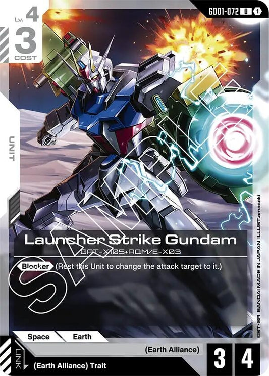 Image for Launcher Strike Gundam [GD01-072] - Gundam Card Game