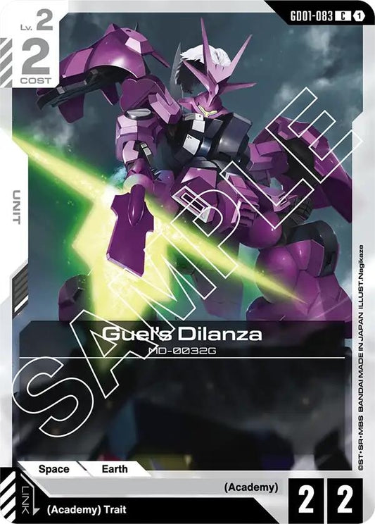Image for Guel's Dilanza [GD01-083] - Gundam Card Game