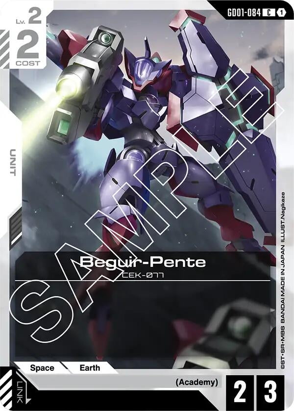 Image for Beguir-Pente [GD01-084] - Gundam Card Game