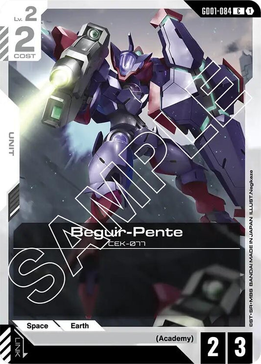 Image for Beguir-Pente [GD01-084] - Gundam Card Game