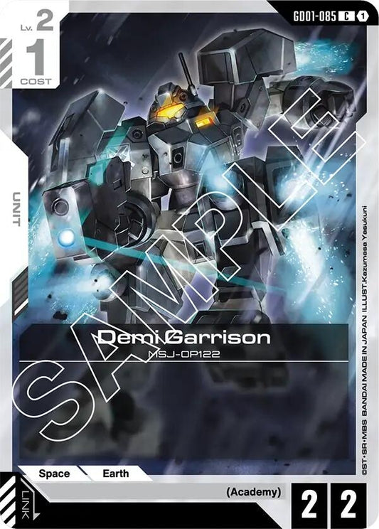 Image for Demi Garrison [GD01-085] - Gundam Card Game