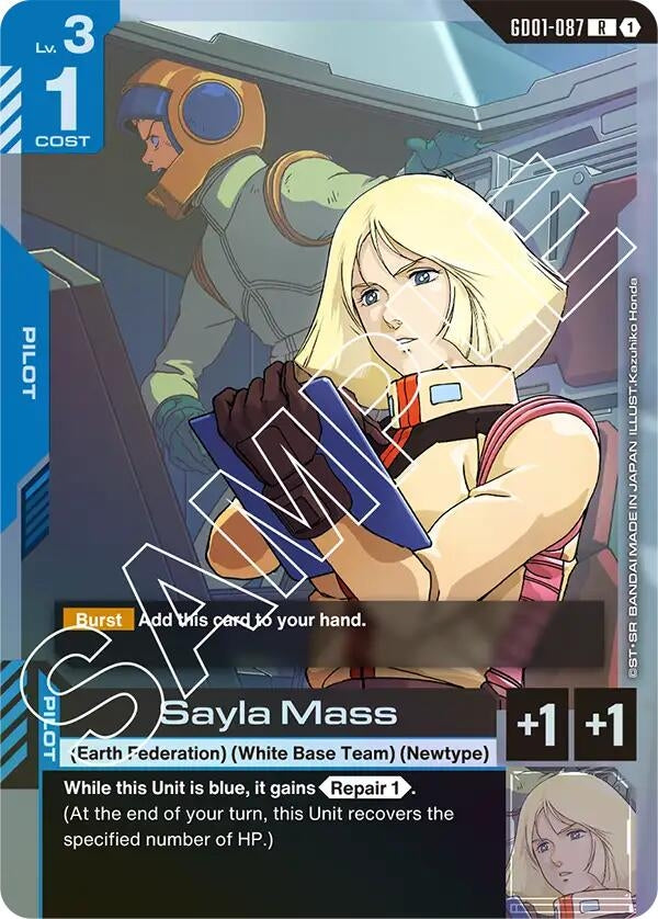 Image for Sayla Mass [GD01-087] - Gundam Card Game