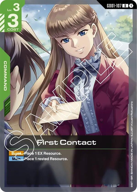 Image for First Contact [GD01-107] - Gundam Card Game