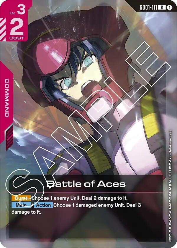 Image for Battle of Aces [GD01-111] - Gundam Card Game