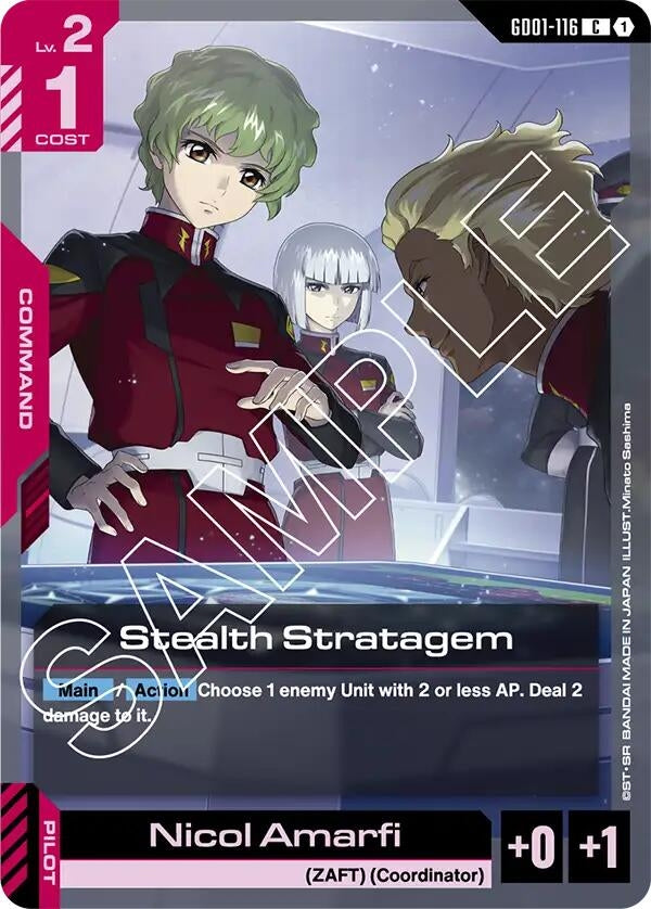Image for Stealth Stratagem [GD01-116] - Gundam Card Game