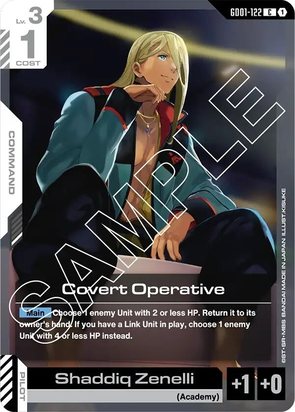 Image for Covert Operative [GD01-122] - Gundam Card Game