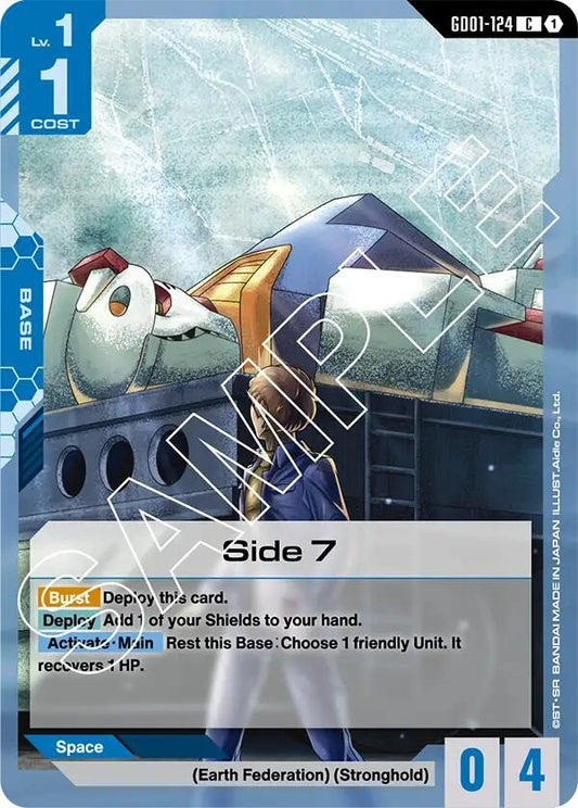 Image for Side 7 [GD01-124] - Gundam Card Game