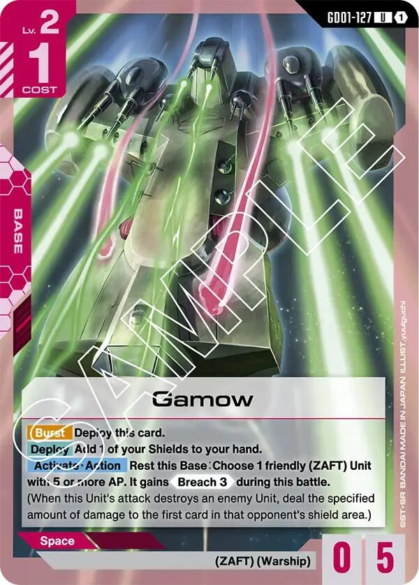 Image for Gamow [GD01-127] - Gundam Card Game