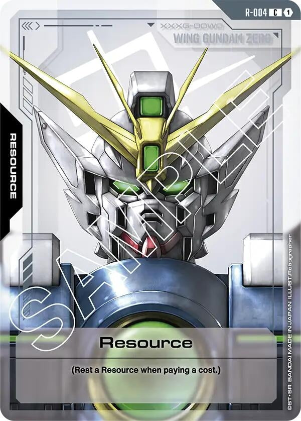 Image for Resource (R-004) [R-004] - Gundam Card Game