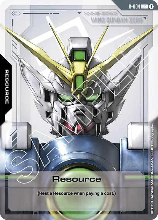 Image for Resource (R-004) [R-004] - Gundam Card Game