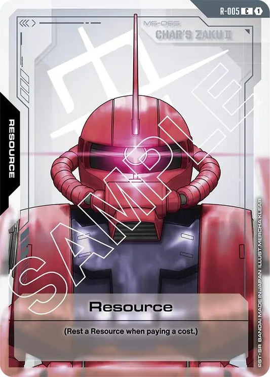 Image for Resource (R-005) [R-005] - Gundam Card Game
