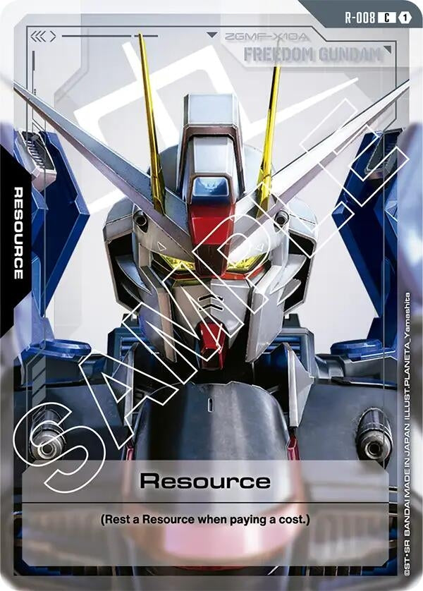 Image for Resource (R-008) [R-008] - Gundam Card Game