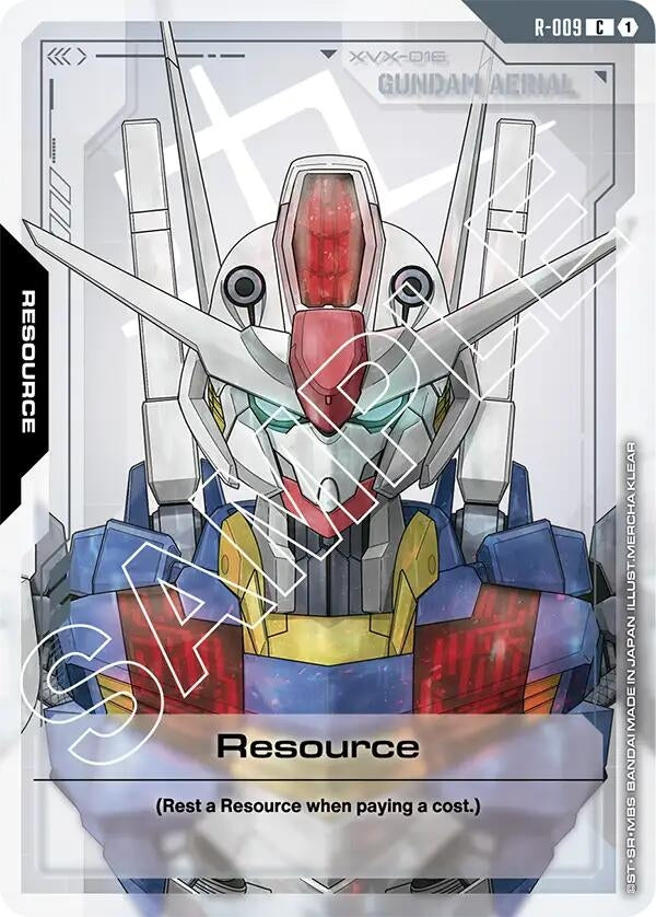 Image for Resource (R-009) [R-009] - Gundam Card Game