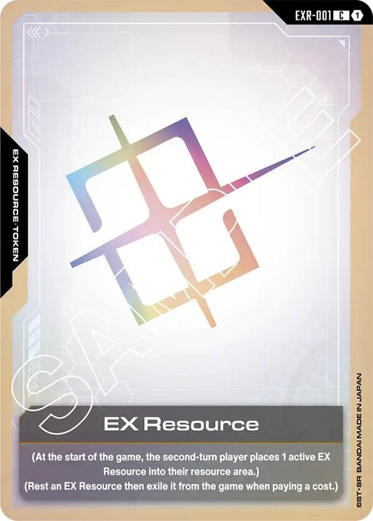 Image for EX Resource [EXR-001] - Gundam Card Game