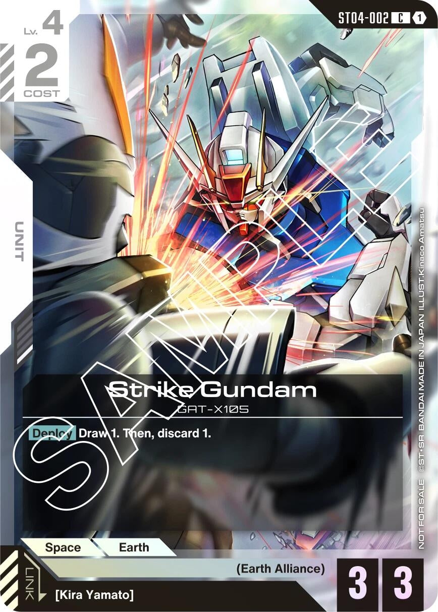 Image for Strike Gundam (Launch Event) [ST04-002] - Gundam Card Game